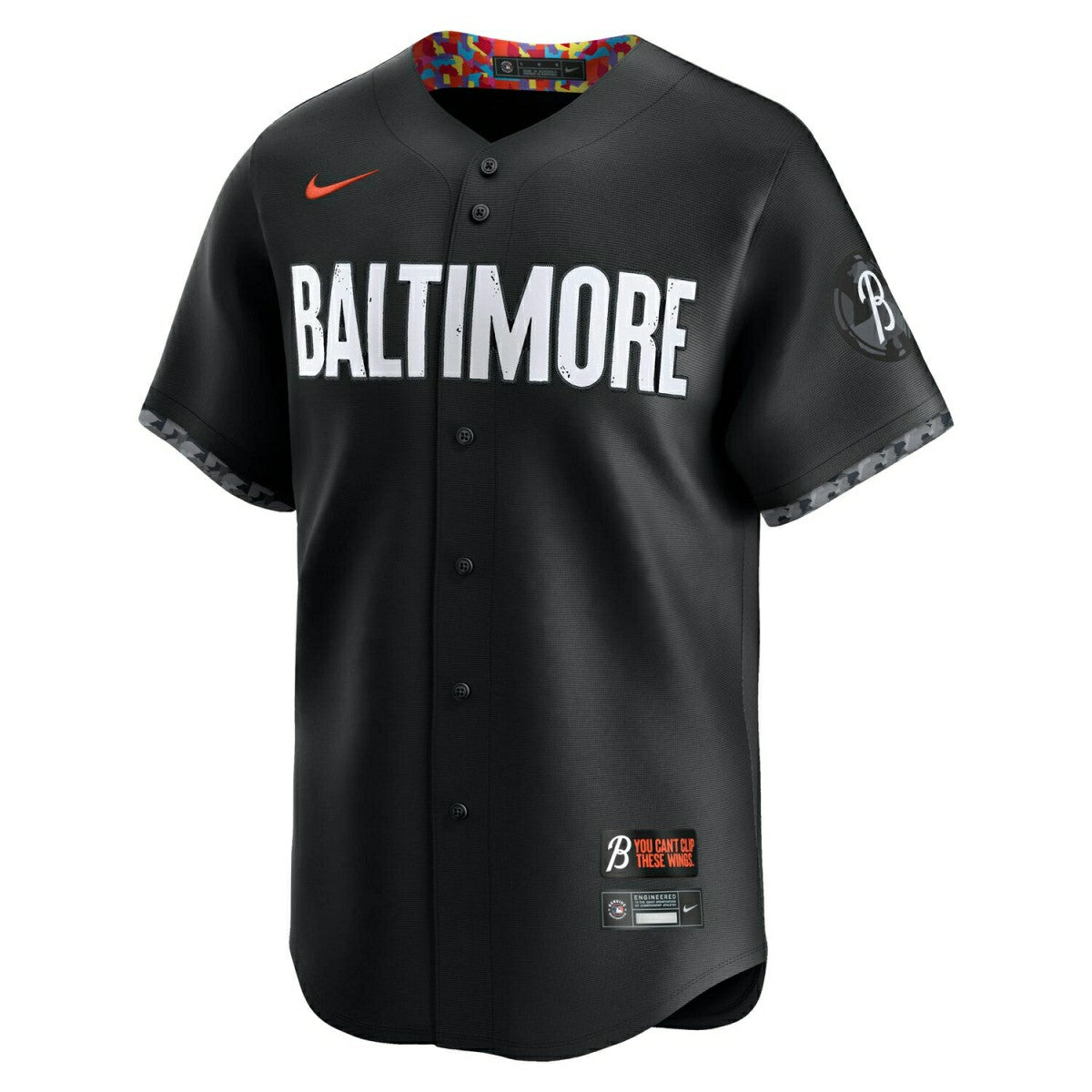 Baltimore Orioles City Connect Nike Limited MLB Jersey Black Classic