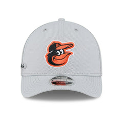 Baltimore Orioles 2025 MLB Clubhouse 9FORTY M-Crown Snapback Cap Gray Taass for sale
