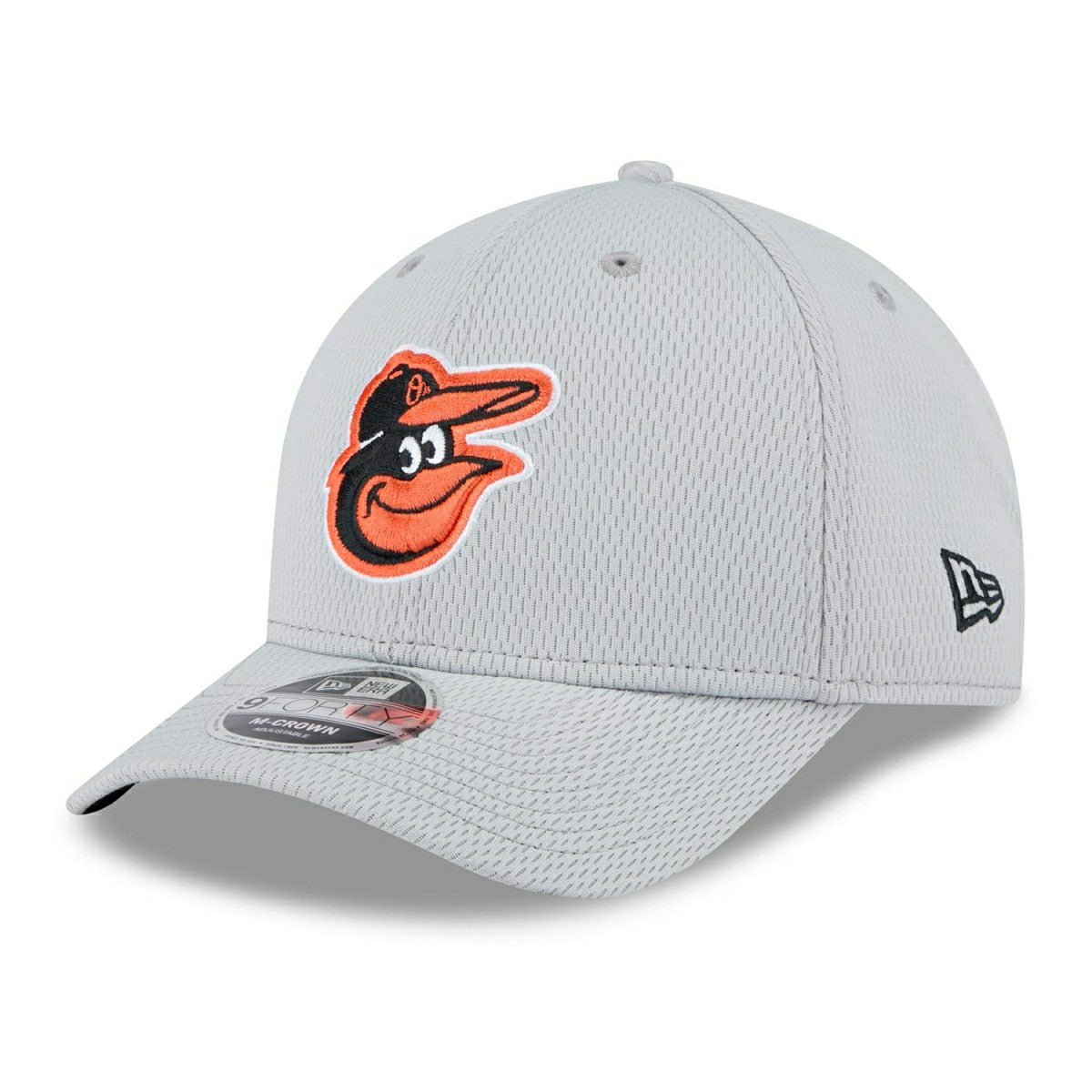 Baltimore Orioles 2025 MLB Clubhouse 9FORTY M-Crown Snapback Cap Gray Taass for sale
