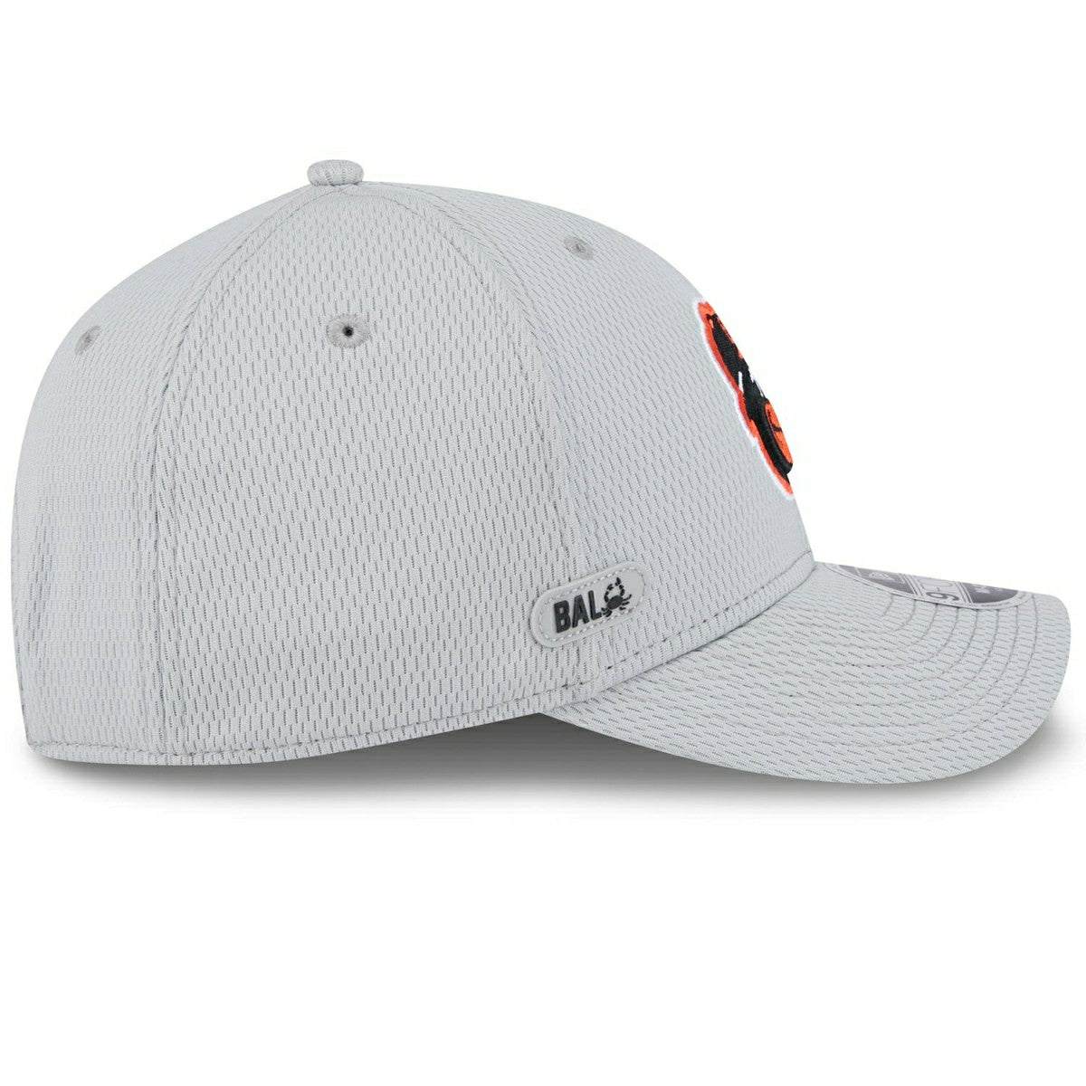 Baltimore Orioles 2025 MLB Clubhouse 9FORTY M-Crown Snapback Cap Gray Taass for sale
