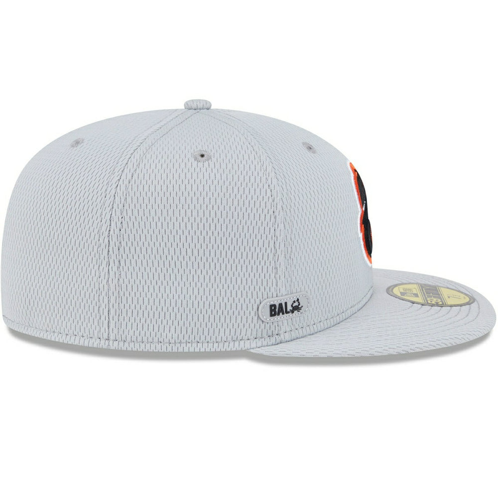 Baltimore Orioles 2025 MLB Authentic Clubhouse 59FIFTY Fitted Cap Gray Taass US