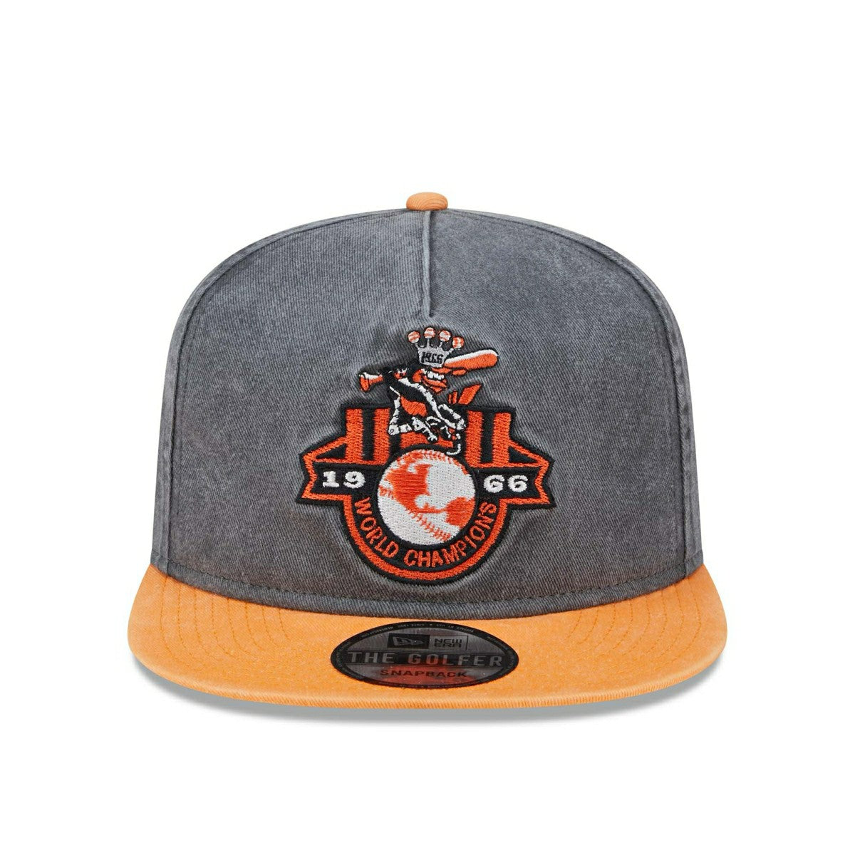Baltimore Orioles 1966 World Series Pigment Dyed New Era Golfer Snapback MLB Cap Taass sale