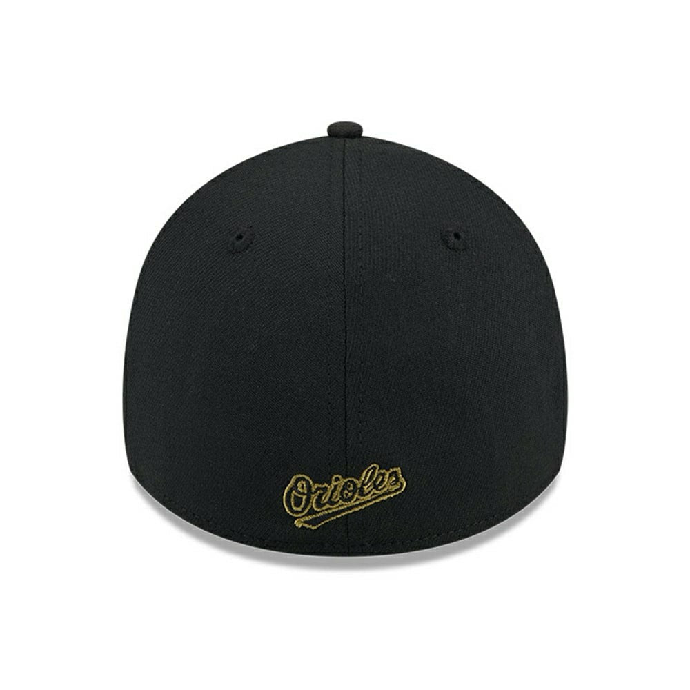 Baltimore Orioles 2024 MLB Armed Forces New Era 39THIRTY Flex Cap Black Classic