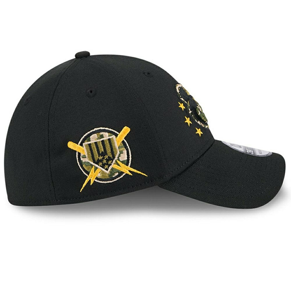 Baltimore Orioles 2024 MLB Armed Forces New Era 39THIRTY Flex Cap Black Classic