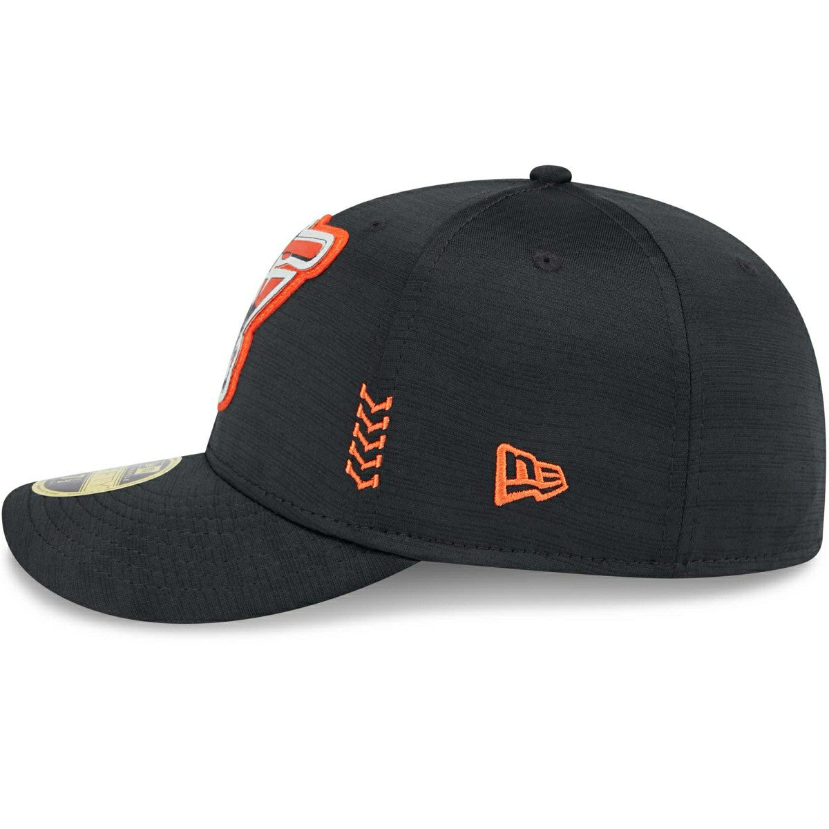 Baltimore Orioles 2024 MLB Clubhouse New Era Low Profile 59FIFTY Fitted Cap Black Lifestyle