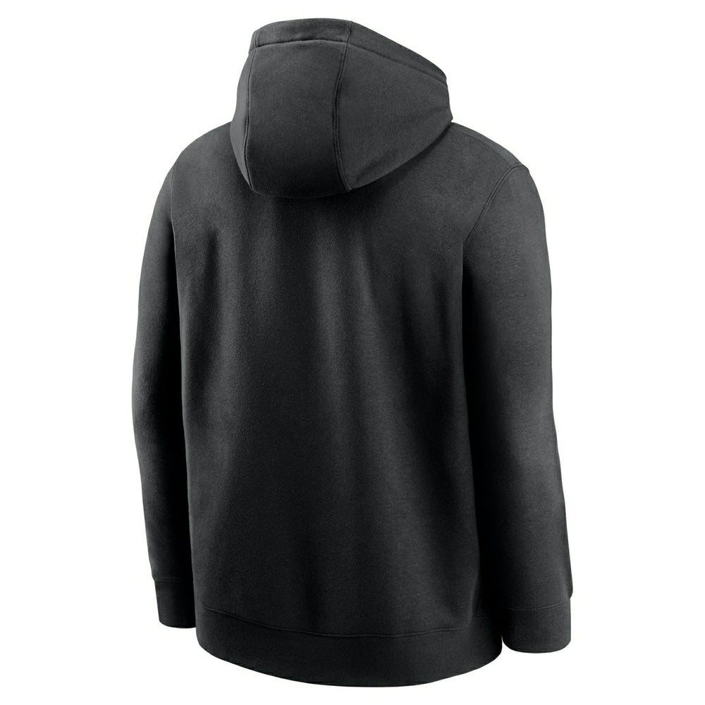 Baltimore Orioles Alternate Logo Nike Club Fleece MLB Hoodie Black Taass US