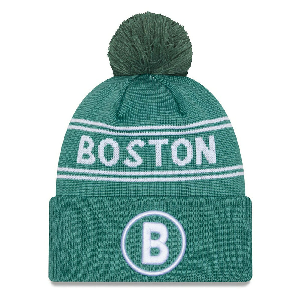 Boston Red Sox Authentic City Connect New Era MLB Knit Hat Green Taass US