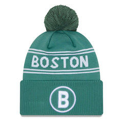 Boston Red Sox Authentic City Connect New Era MLB Knit Hat Green Taass US