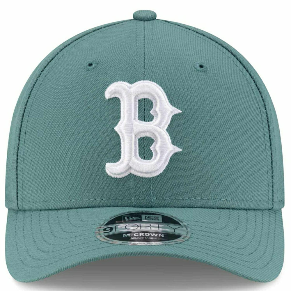 Boston Red Sox MLB City Connect 9FORTY M-Crown Snapback Cap Green Taass for sale
