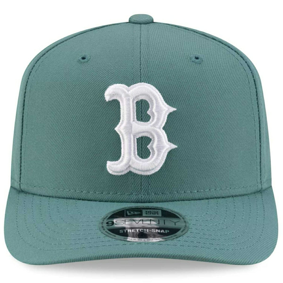 Boston Red Sox MLB City Connect Stretch-Snap 9SEVENTY Cap Green Taass US