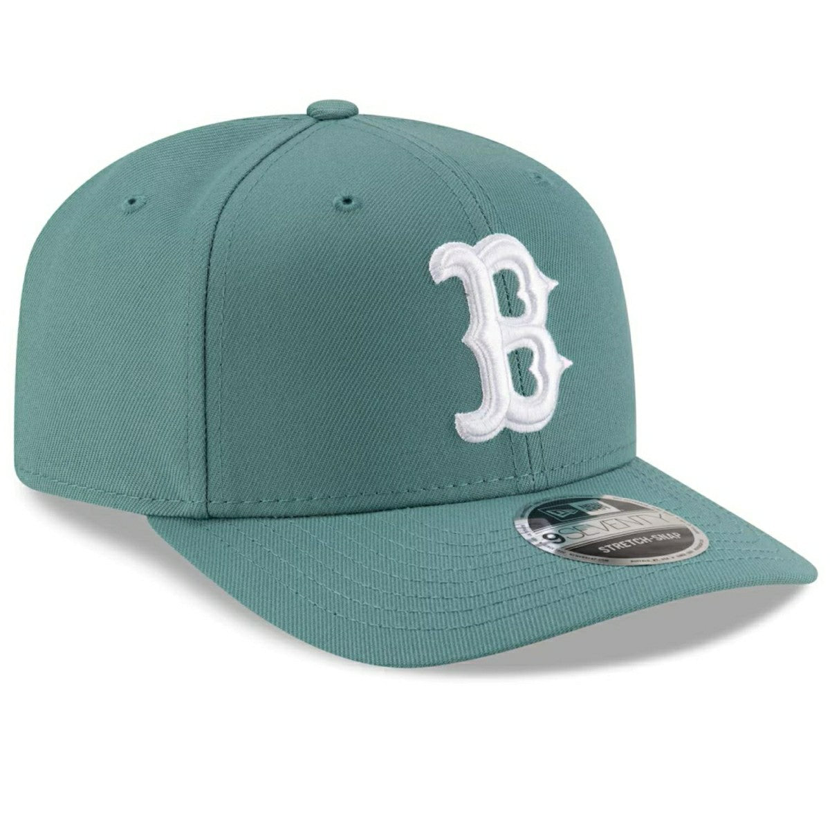 Boston Red Sox MLB City Connect Stretch-Snap 9SEVENTY Cap Green Taass US
