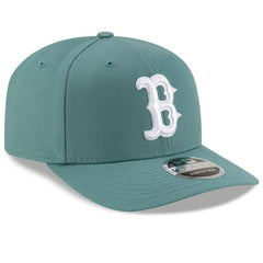 Boston Red Sox MLB City Connect Stretch-Snap 9SEVENTY Cap Green Taass US