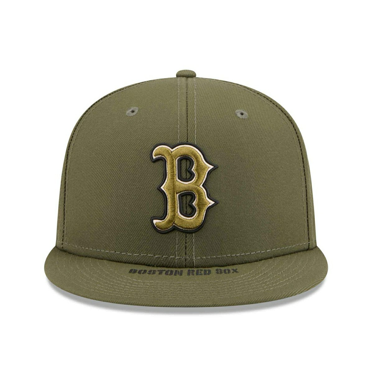 Boston Red Sox 2026 MLB Armed Forces Authentic 59FIFTY Fitted Cap Olive Fashion