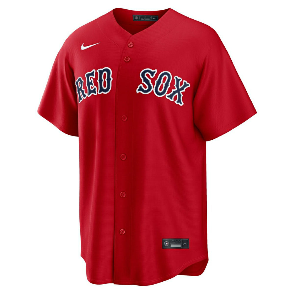 Boston Red Sox Replica MLB Alternate Jersey Red Taass for sale