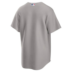 Boston Red Sox Replica MLB Road Jersey Grey Taass US