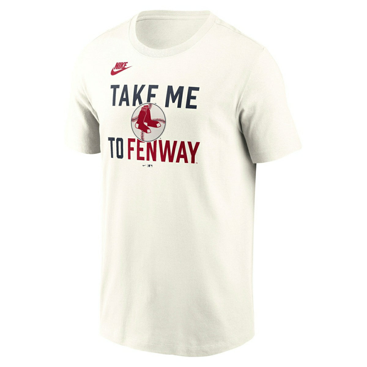 Boston Red Sox Cooperstown 70s Inspired MLB T-Shirt Cream Fashion