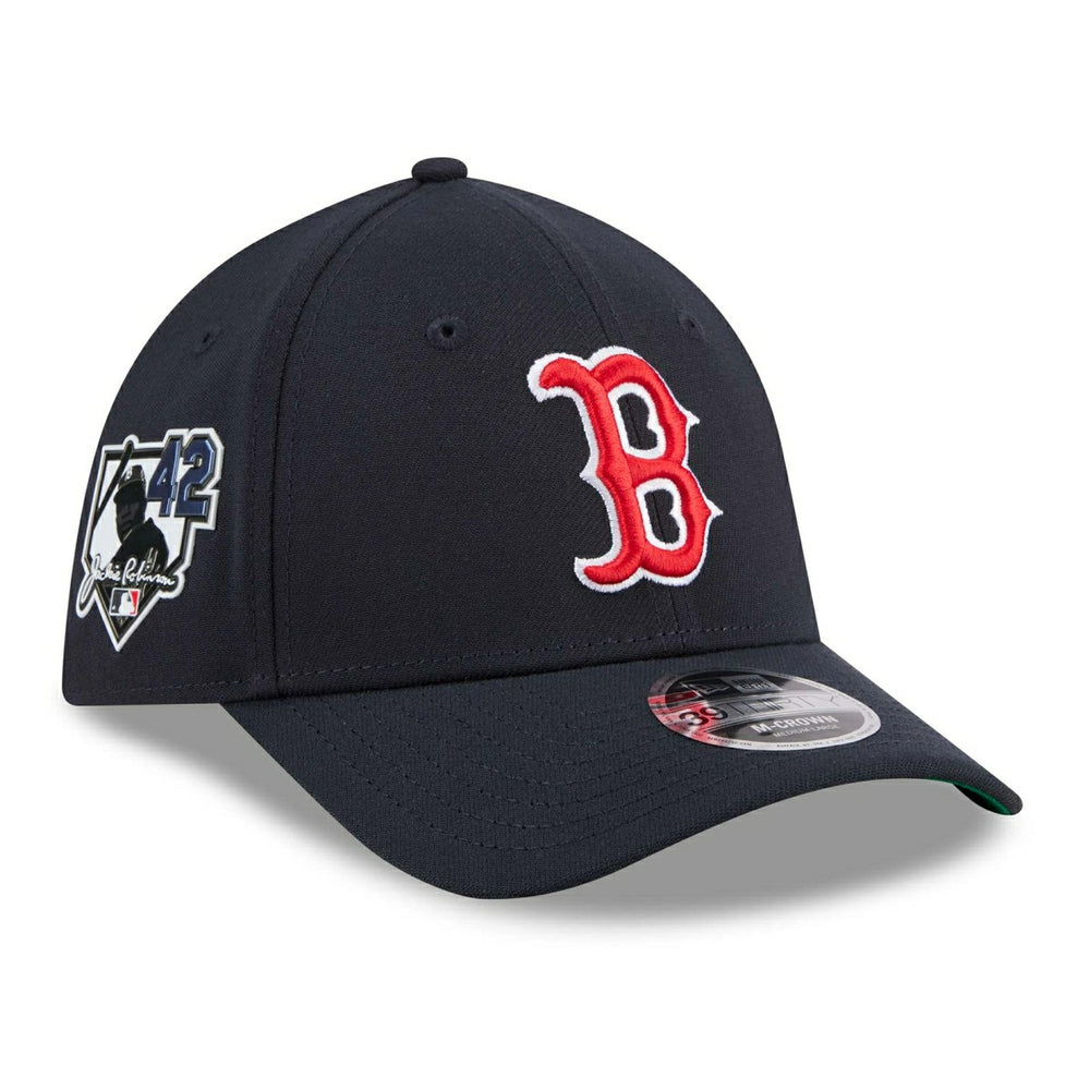 Boston Red Sox 2026 Jackie Robinson Day 39THIRTY M-Crown Flex Cap Navy Taass for sale