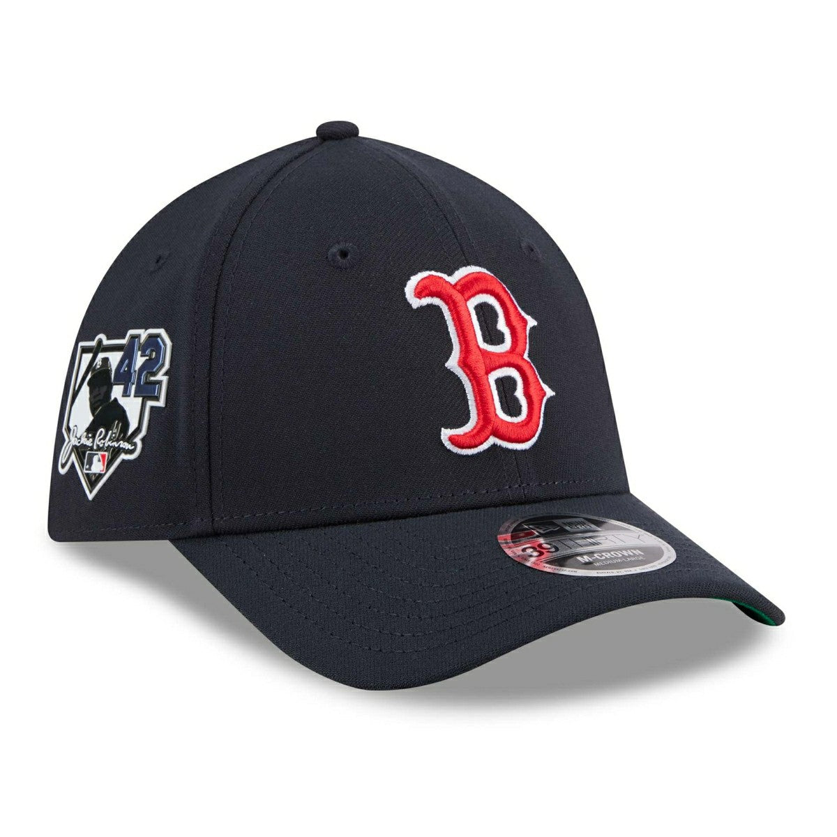 Boston Red Sox 2026 Jackie Robinson Day 39THIRTY M-Crown Flex Cap Navy Taass for sale