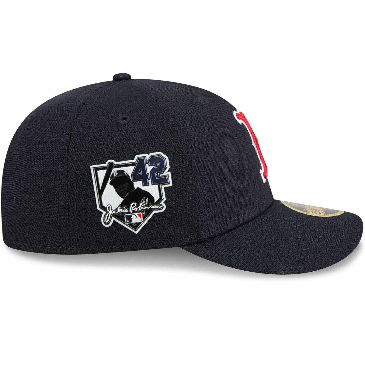 Boston Red Sox 2026 Jackie Robinson Day Low Profile 59FIFTY Fitted Cap Navy Taass US