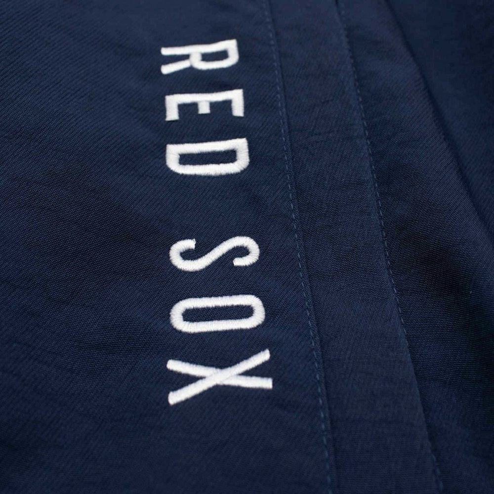 Boston Red Sox 2026 MLB Authentic Dugout Bomber Jacket Navy Taass sale