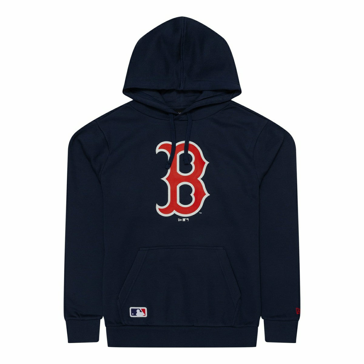 Boston Red Sox Team Logo New Era MLB Hoodie Navy Classic