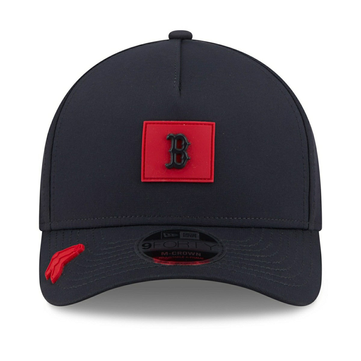 Boston Red Sox 2026 MLB Clubhouse 9FORTY M-Crown A-Frame Snapback Cap Fashion