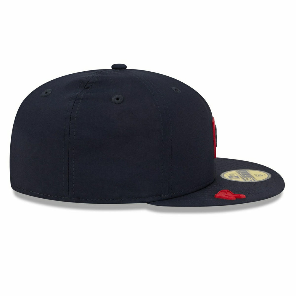Boston Red Sox 2026 MLB Clubhouse 59FIFTY Fitted Cap Navy Taass US