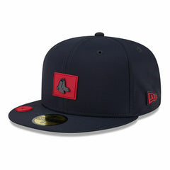 Boston Red Sox 2026 MLB Clubhouse 59FIFTY Fitted Cap Navy Classic