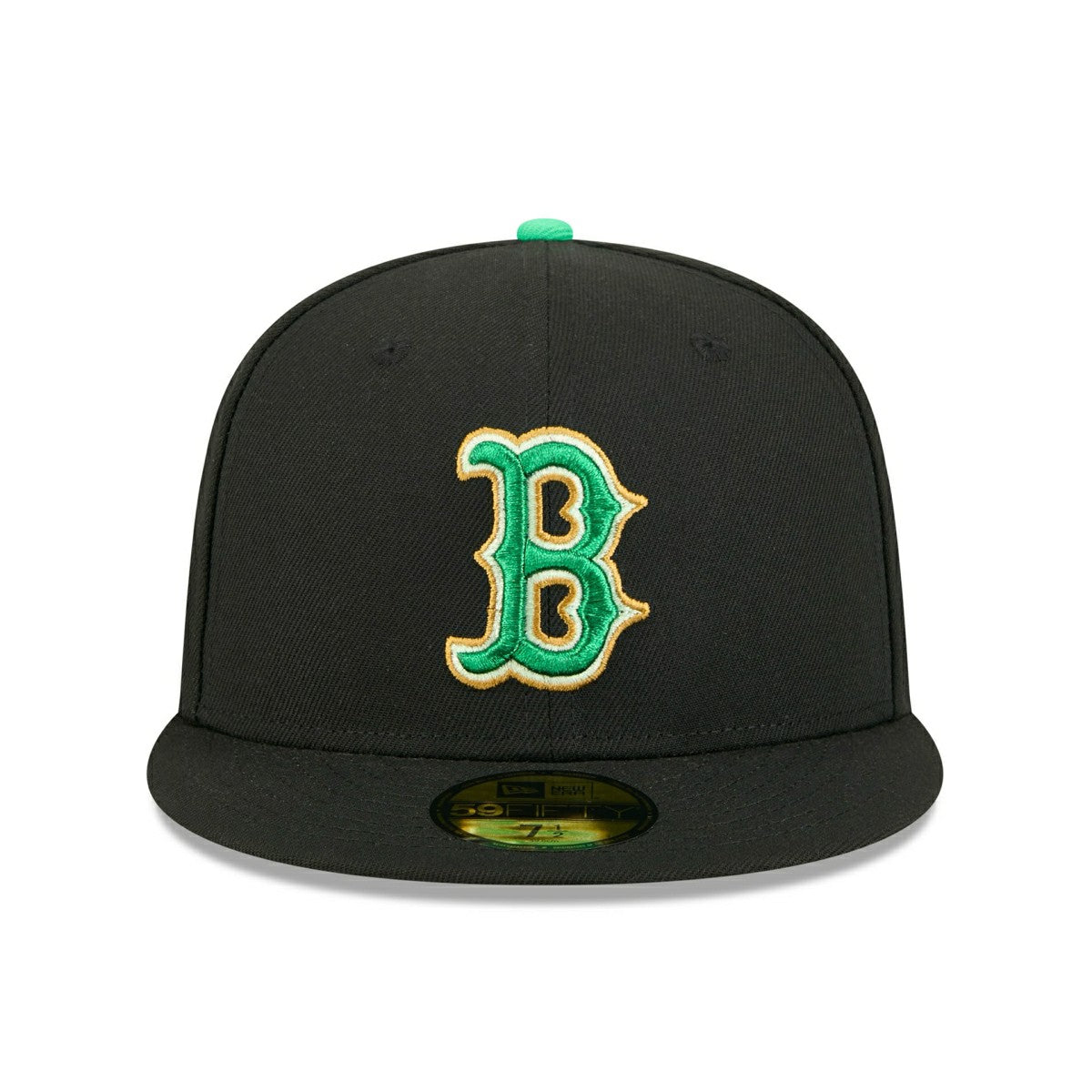 Boston Red Sox 2026 St. Patrick's Day MLB Authentic 59FIFTY Cap Black Taass US