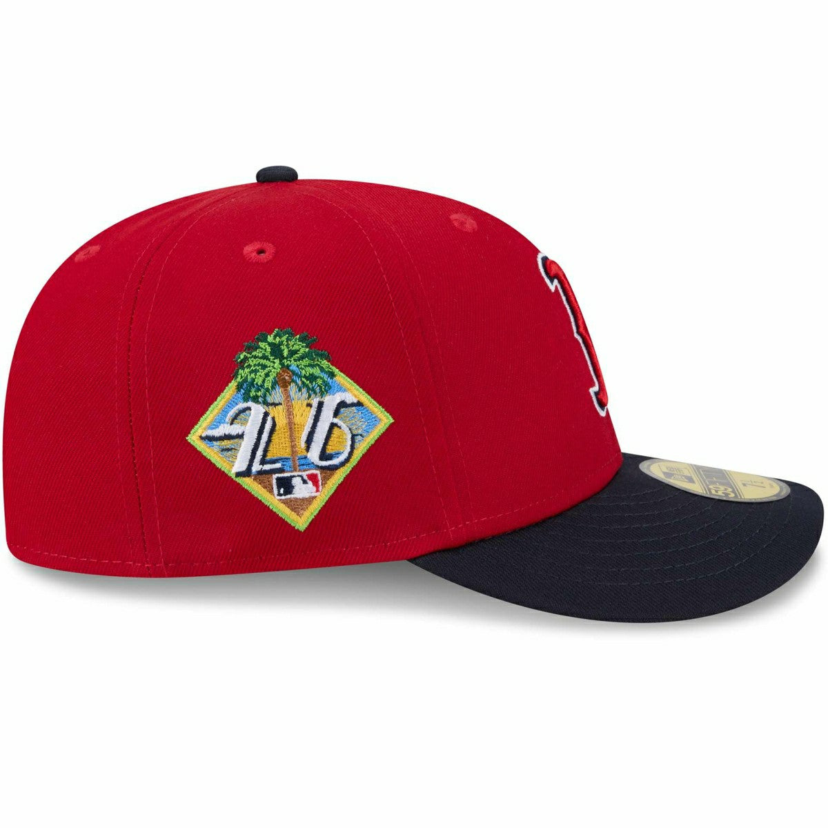 Boston Red Sox 2026 MLB Authentic Spring Training 59FIFTY Pre-Curved Cap Red Lifestyle