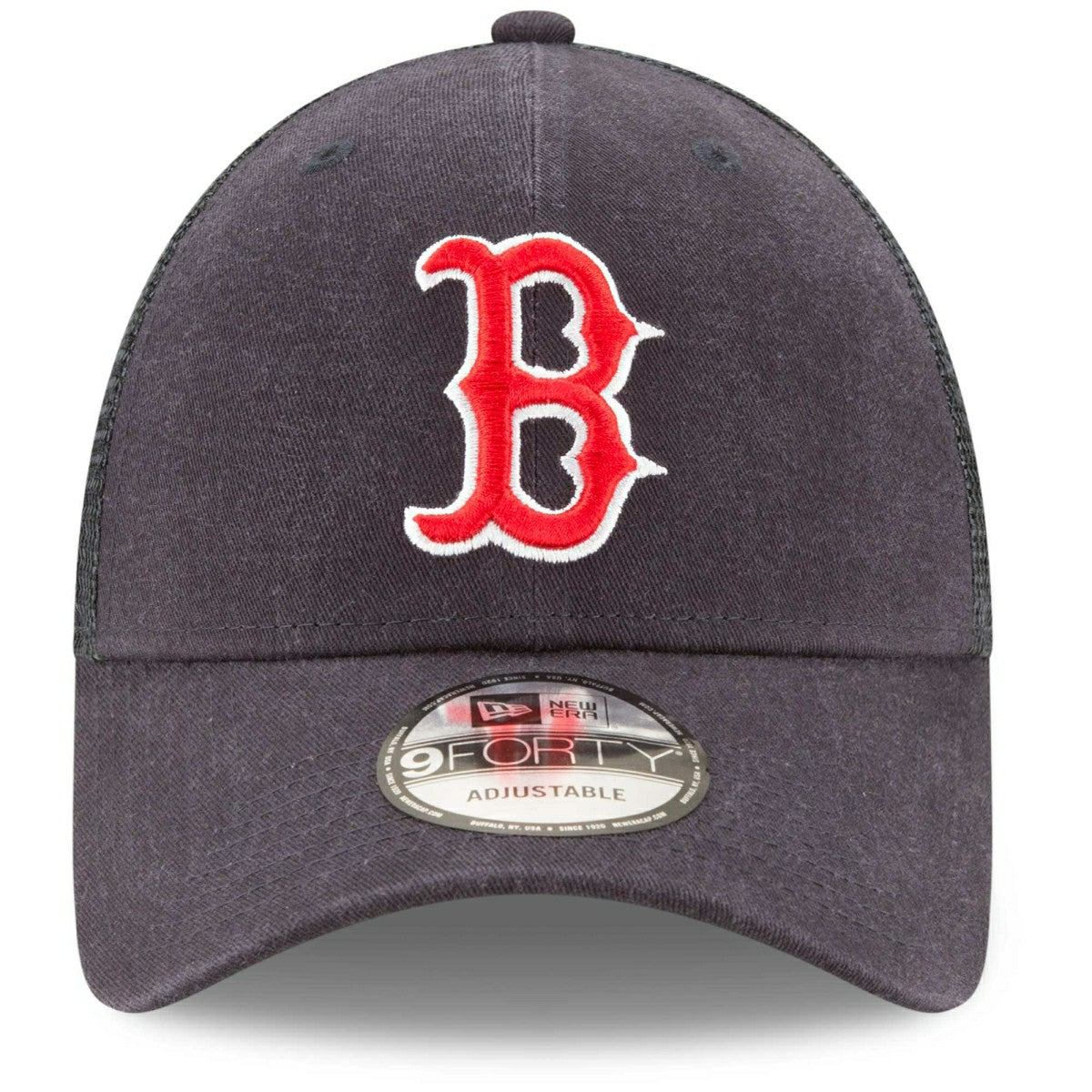 Boston Red Sox Basic New Era 9FORTY Trucker MLB Cap Taass for sale