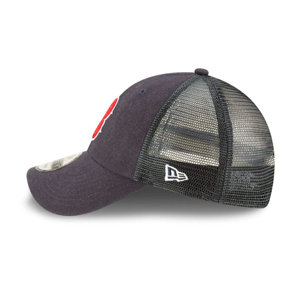 Boston Red Sox Basic New Era 9FORTY Trucker MLB Cap Taass for sale