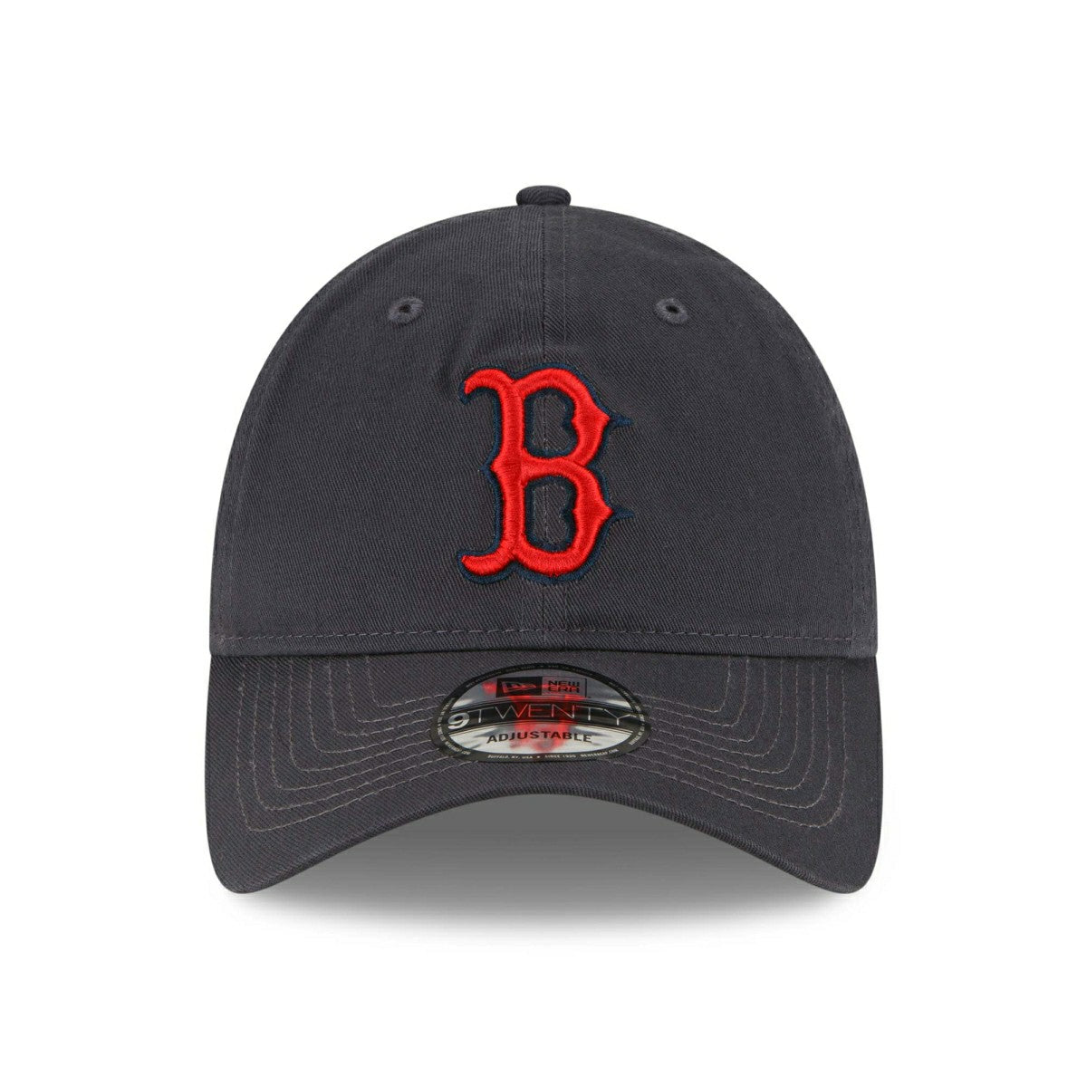 Boston Red Sox Core Classic New Era 9TWENTY Adjustable MLB Cap Gray Lifestyle