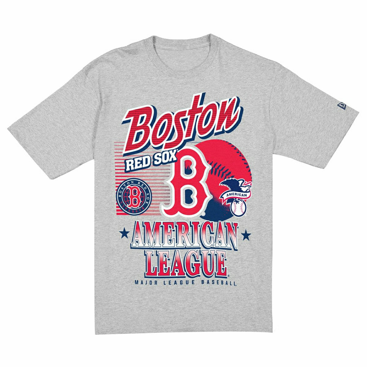 Boston Red Sox Sport Classics Oversized MLB T-Shirt Gray Taass sale