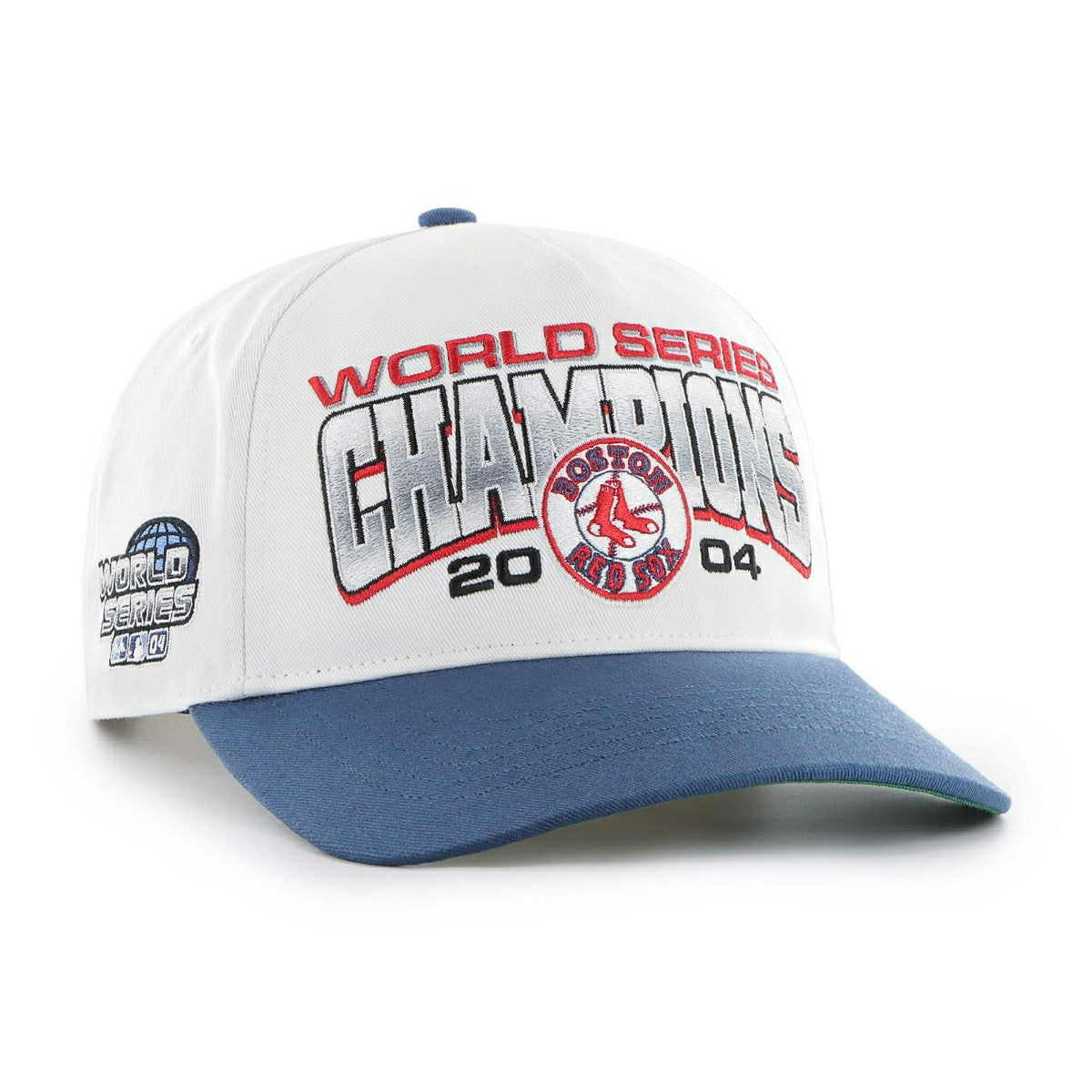 Boston Red Sox 2004 World Series Champions '47 Hitch Adjustable MLB Cap White Taass for sale