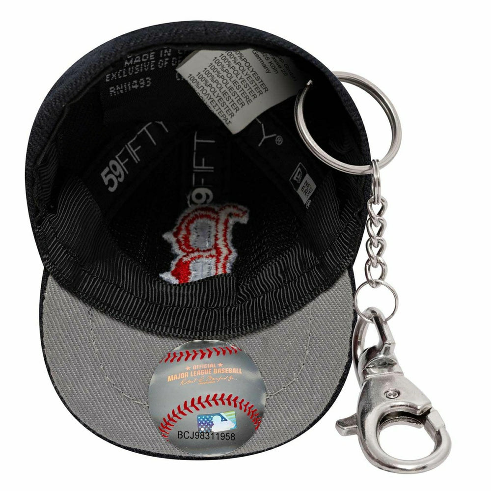 Boston Red Sox MLB Mini Cap Mini Cap Key Chain Navy Taass US