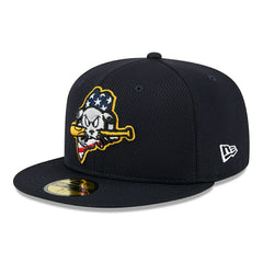 Portland Sea Dogs MiLB Batting Practice Authentic 59FIFTY Fitted Cap Navy Classic