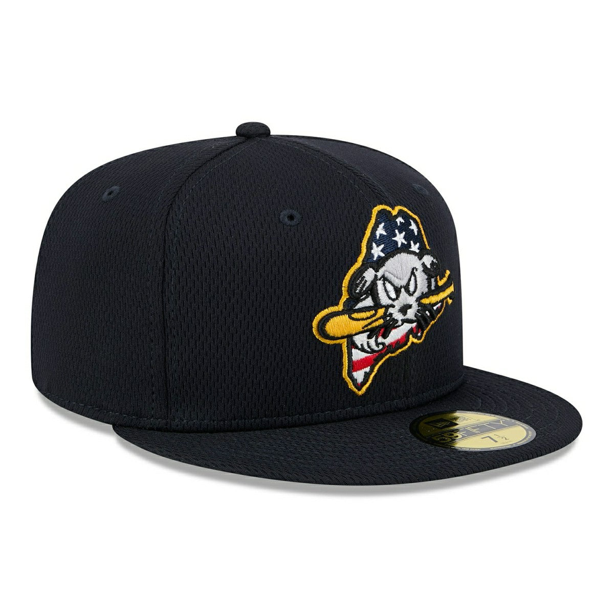 Portland Sea Dogs MiLB Batting Practice Authentic 59FIFTY Fitted Cap Navy Classic