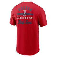 Boston Red Sox 2-Hit Nike Cotton T-Shirt Red Fashion