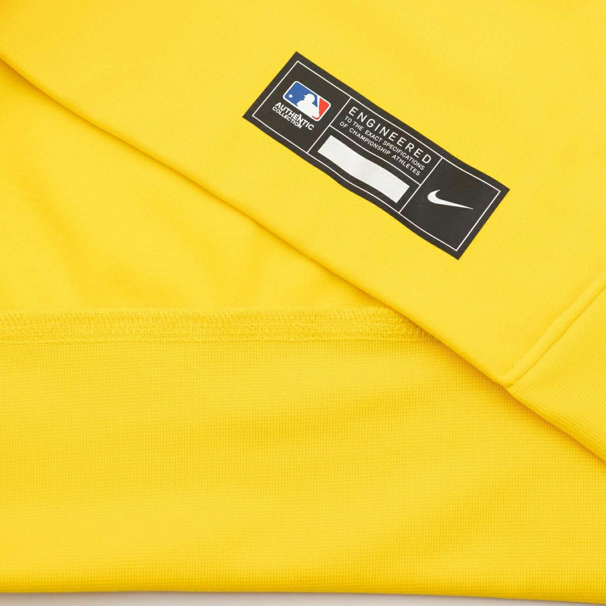 Boston Red Sox Alternate 2025 MLB Authentic Performance Therma Hoodie Yellow Lifestyle