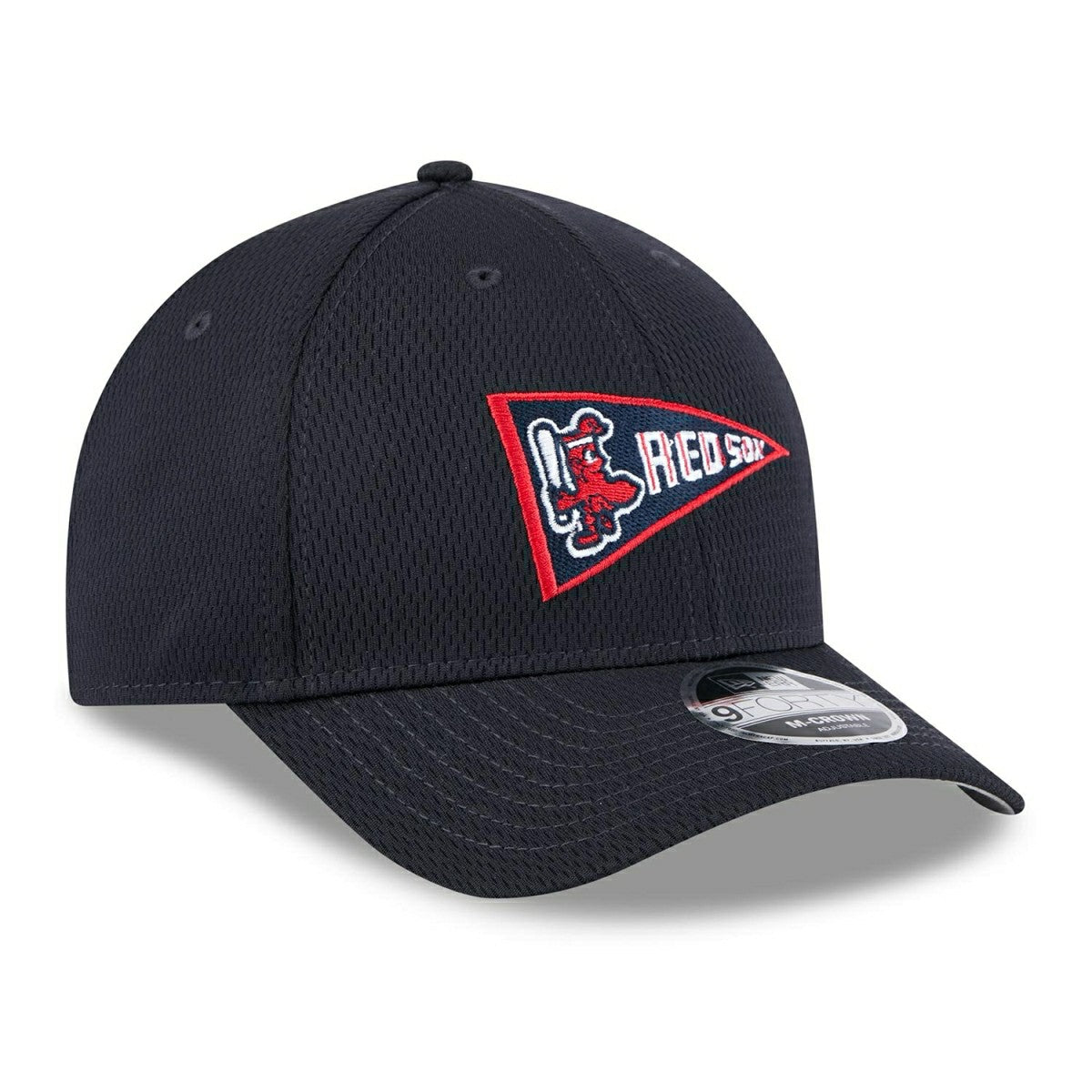 Boston Red Sox 2025 MLB Clubhouse 9FORTY M-Crown Snapback Cap Navy Classic