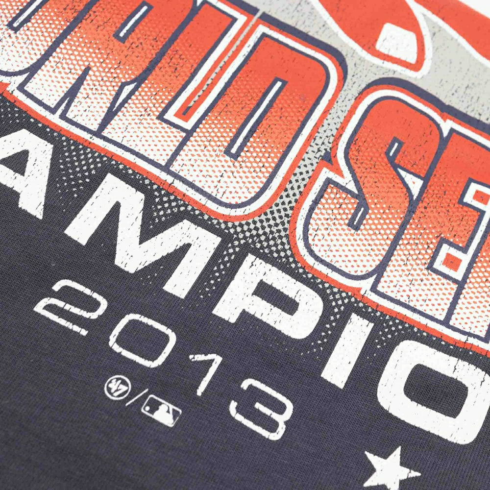 Boston Red Sox 2013 World Series '47 Drop Shoulder MLB T-Shirt Navy Taass for sale