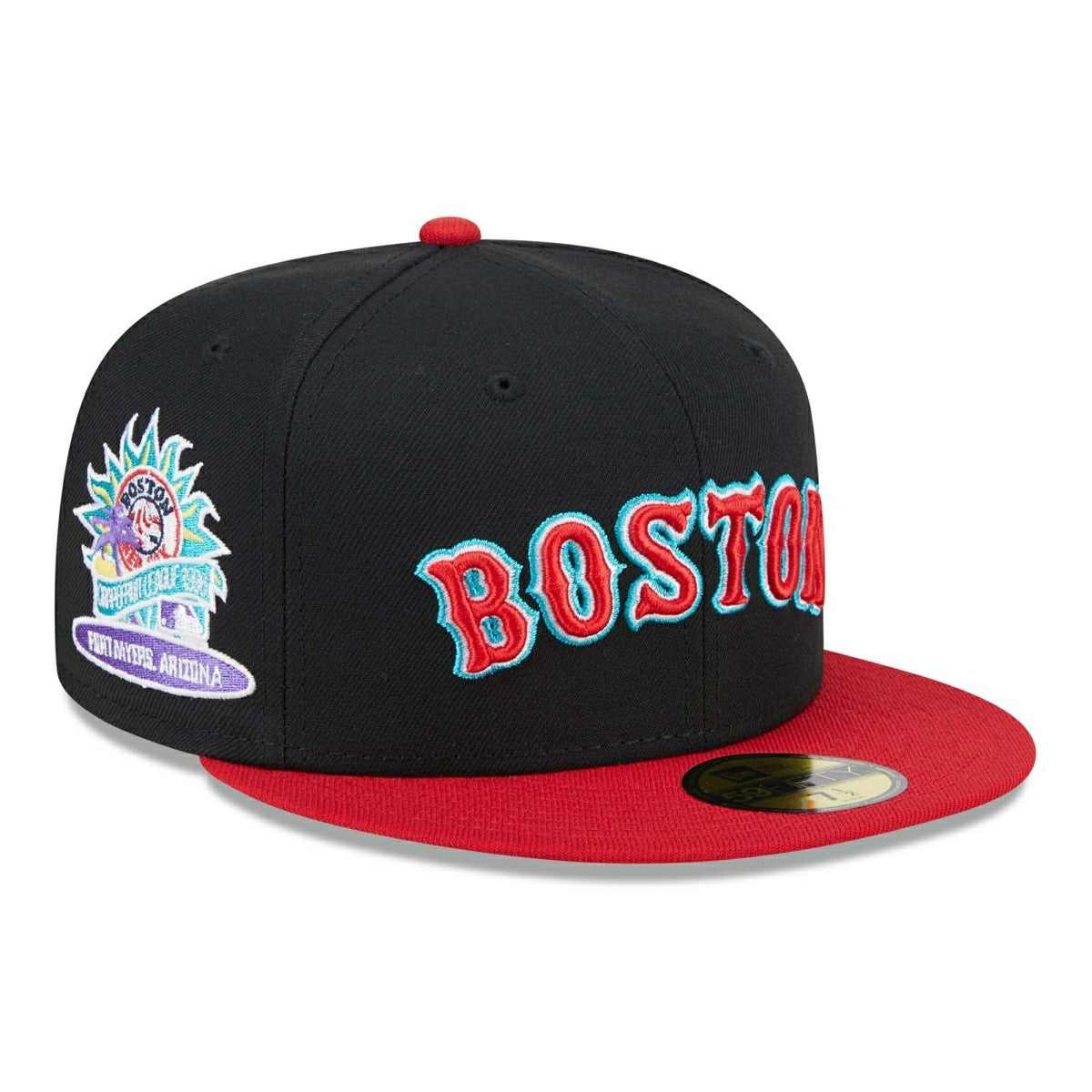 Boston Red Sox Retro 1996 Spring Training New Era 59FIFTY Fitted Cap Black Taass US
