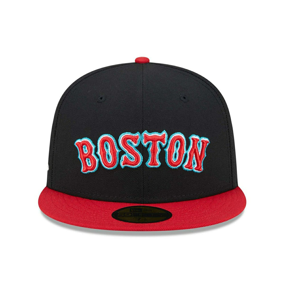 Boston Red Sox Retro 1996 Spring Training New Era 59FIFTY Fitted Cap Black Taass US