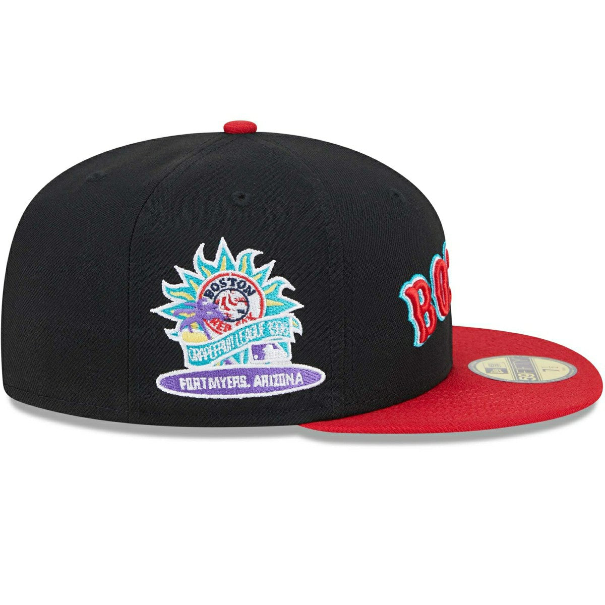 Boston Red Sox Retro 1996 Spring Training New Era 59FIFTY Fitted Cap Black Taass US
