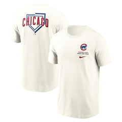 Chicago Cubs Primetime 2-Hit T-Shirt Cream Taass sale