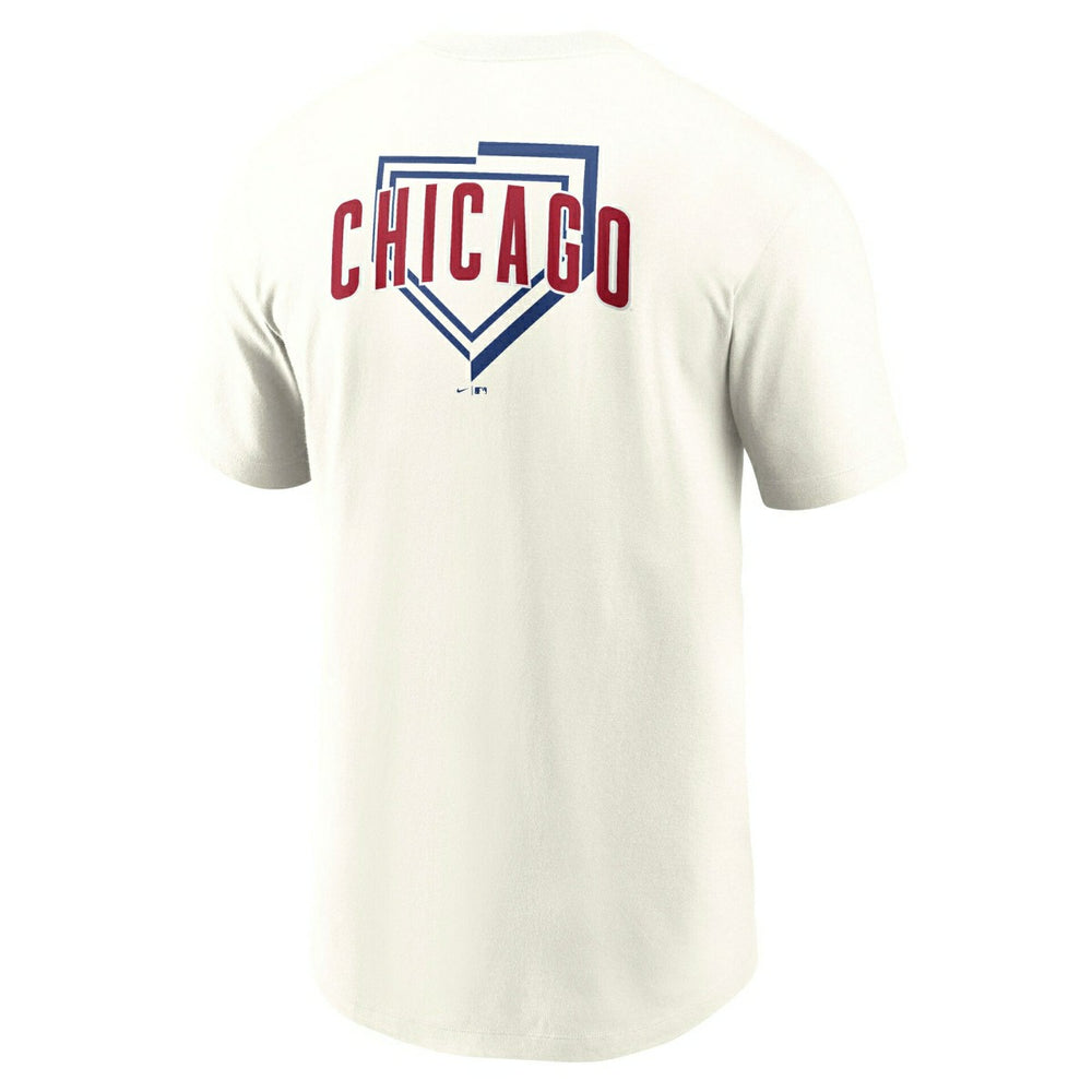Chicago Cubs Primetime 2-Hit T-Shirt Cream Taass sale