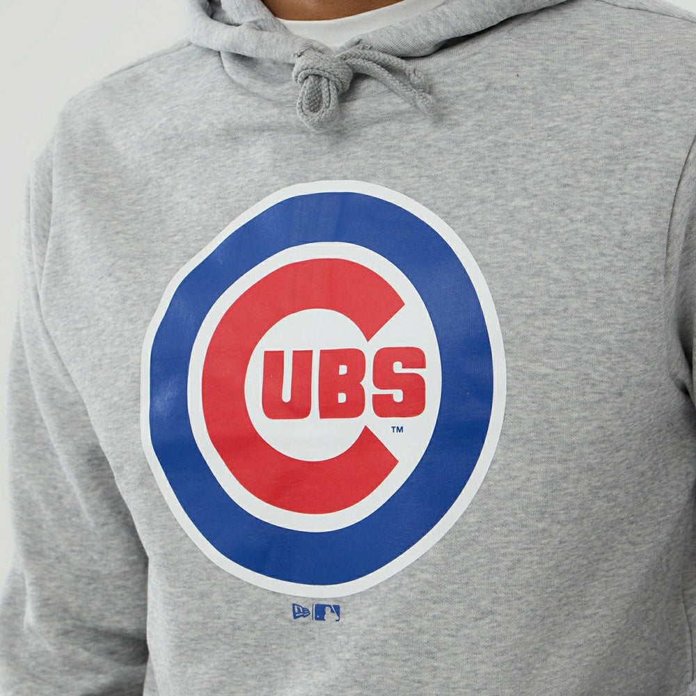 Chicago Cubs Team Logo MLB Hoodie Gray Fashion