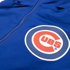 Chicago Cubs MLB Quarter Zip Windbreaker Jacket Blue Taass for sale
