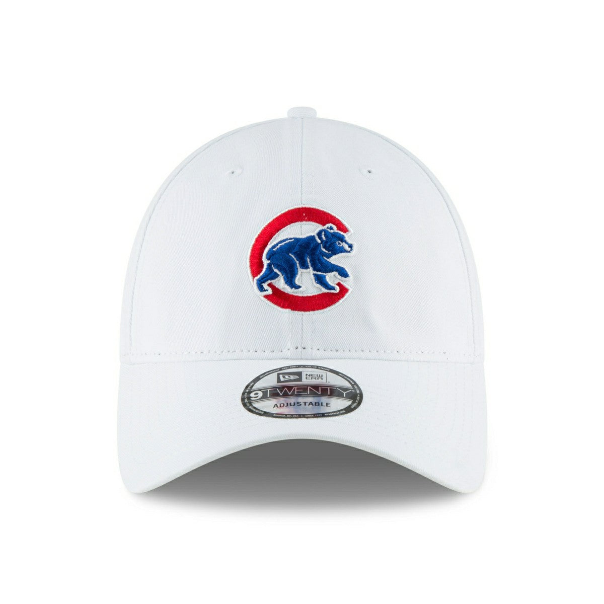 Chicago Cubs Bear Logo Classic 9TWENTY Adjustable MLB Cap White Taass for sale